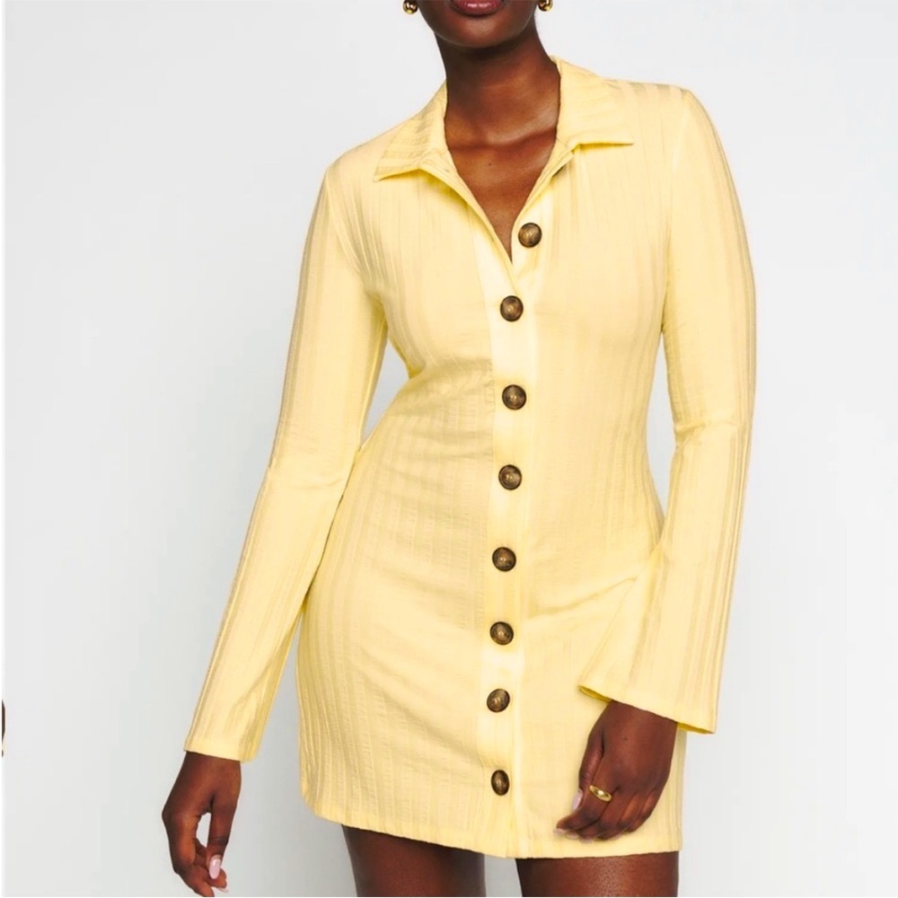 ☀️NWOT Reformation Benton Knit Mini Dress- so cute  👗